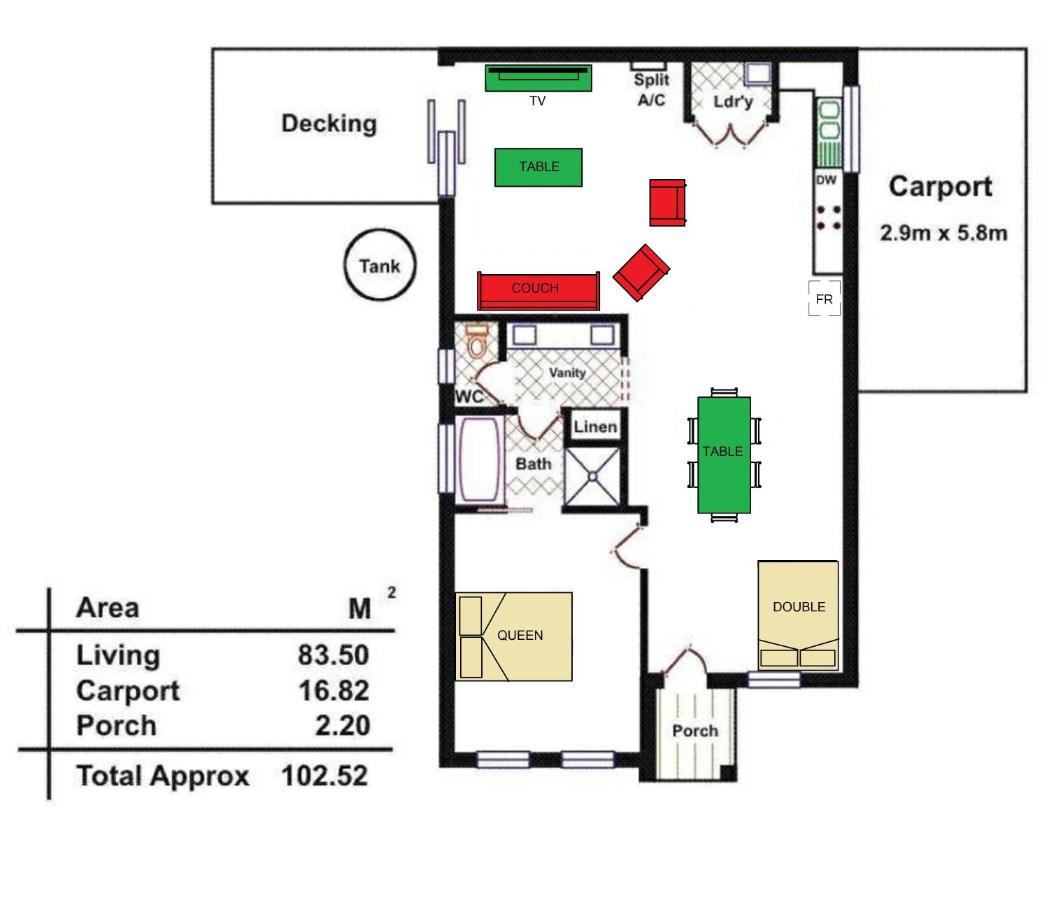 Mclaren Vale Studio Apartments * Mclaren Vale